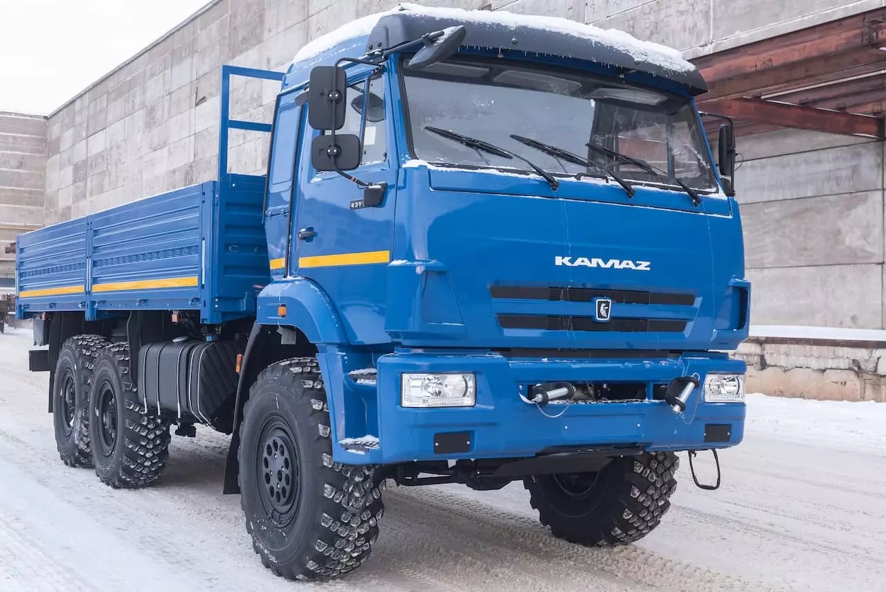 Бортовой автомобиль 43118-6012-48 (6x6) на шасси КАМАЗ 43118-6012-48 