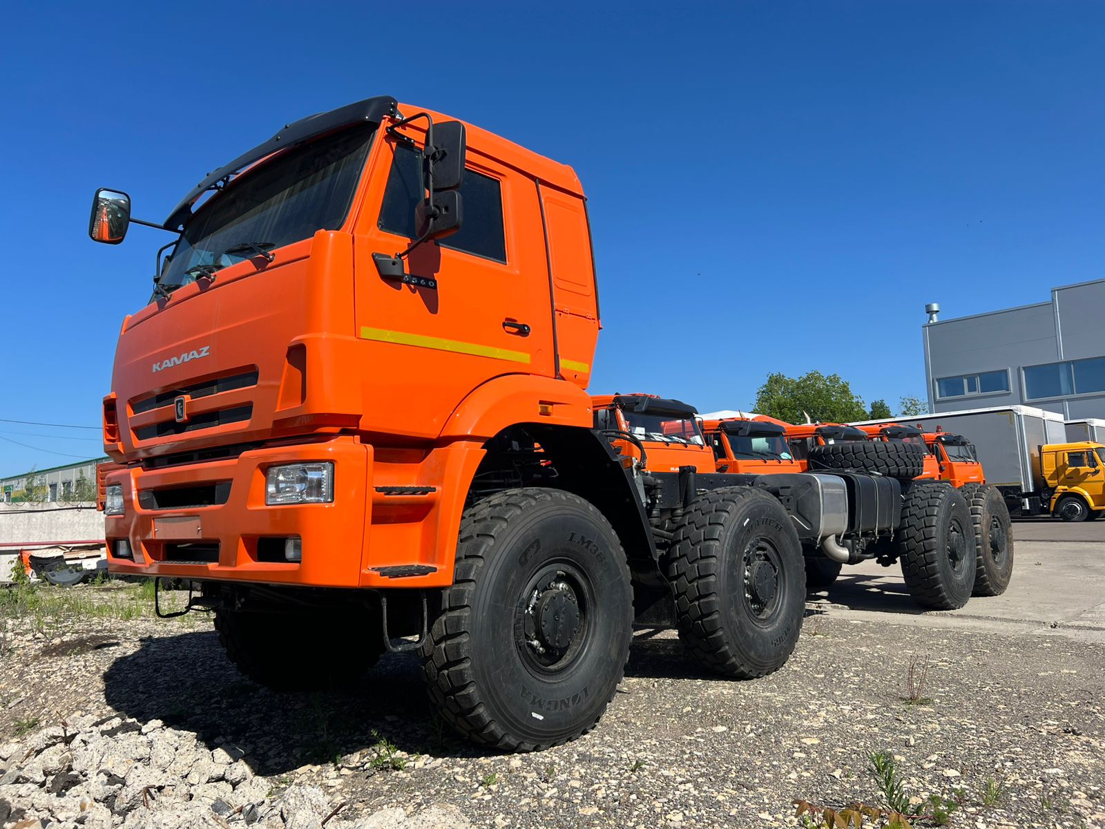 КАМАЗ 6560-23960-53 Оранжевый ral 2009