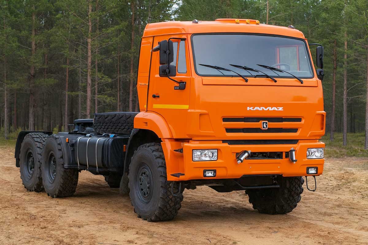 КАМАЗ-53504: полный обзор универсального седельного тягача